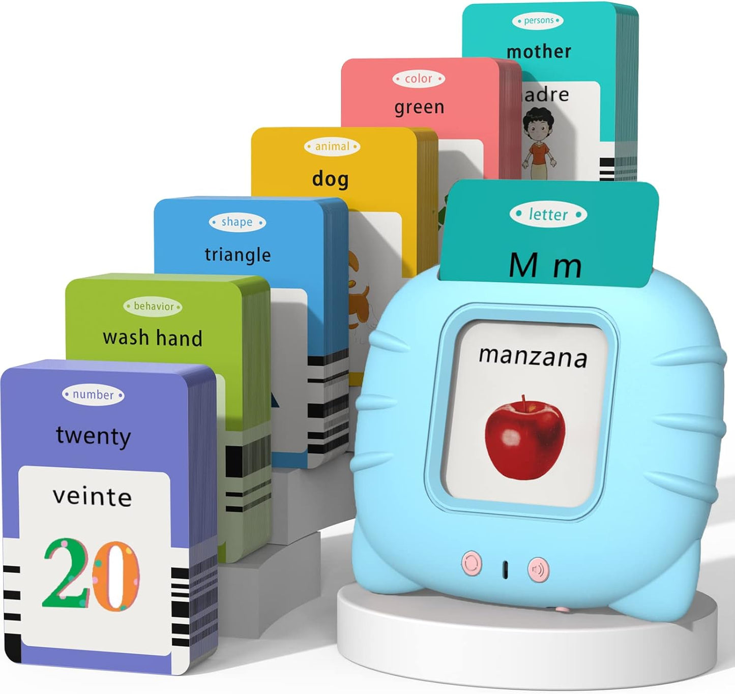 Tarjetas Parlantes En Español E Inglés Para Niños Pequeños