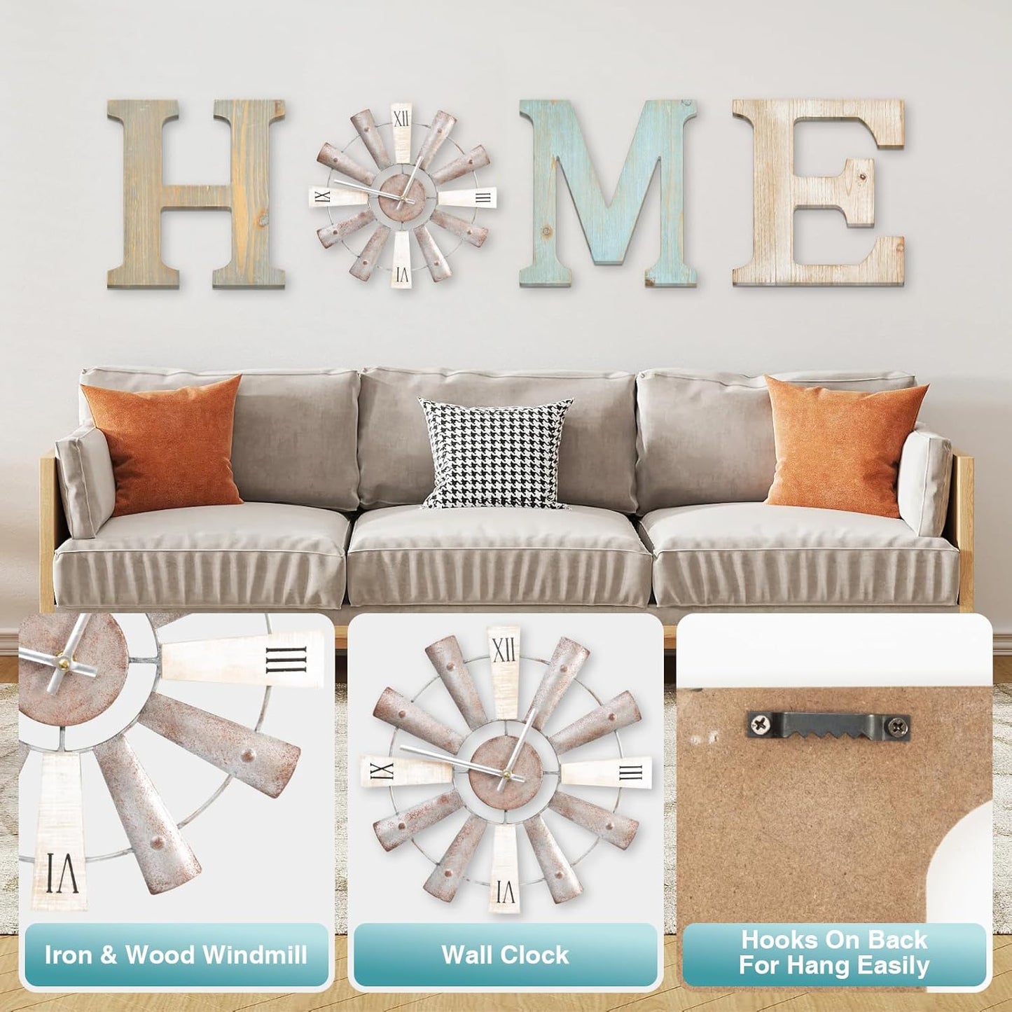 Reloj Decorativo De Pared