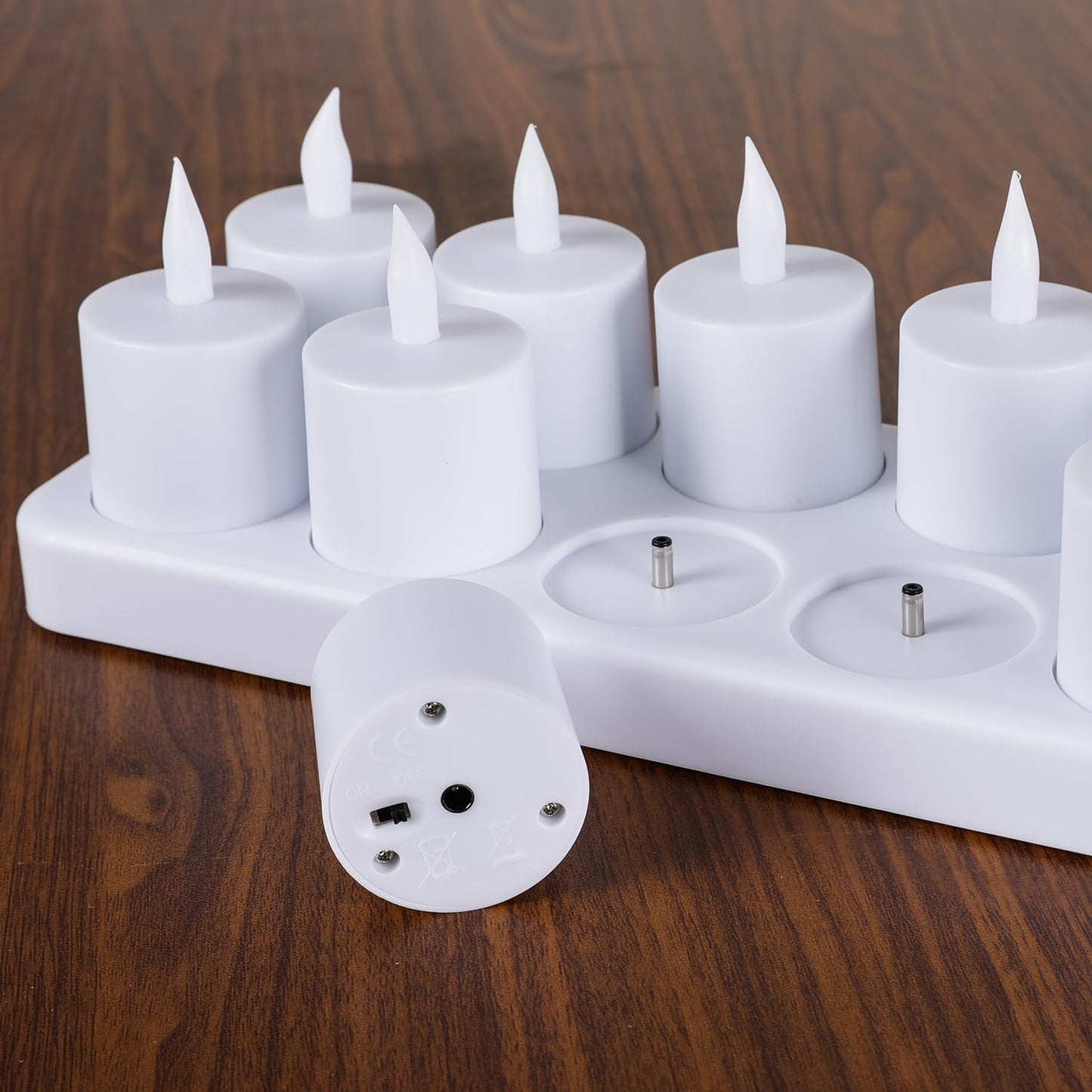Velas Tealight Recargables Con Control