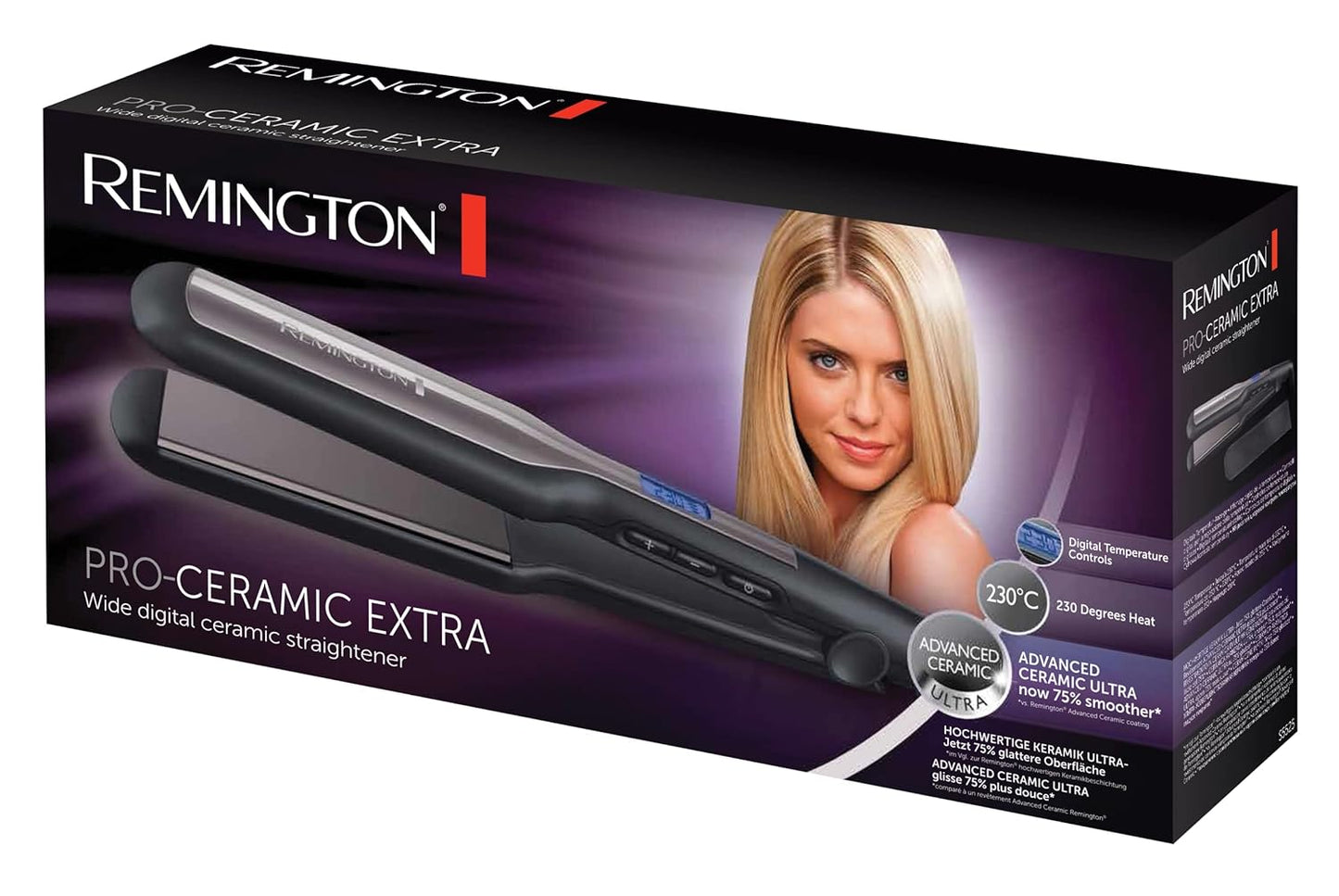 Plancha Remington S5525 PRO Ceramic Extra
