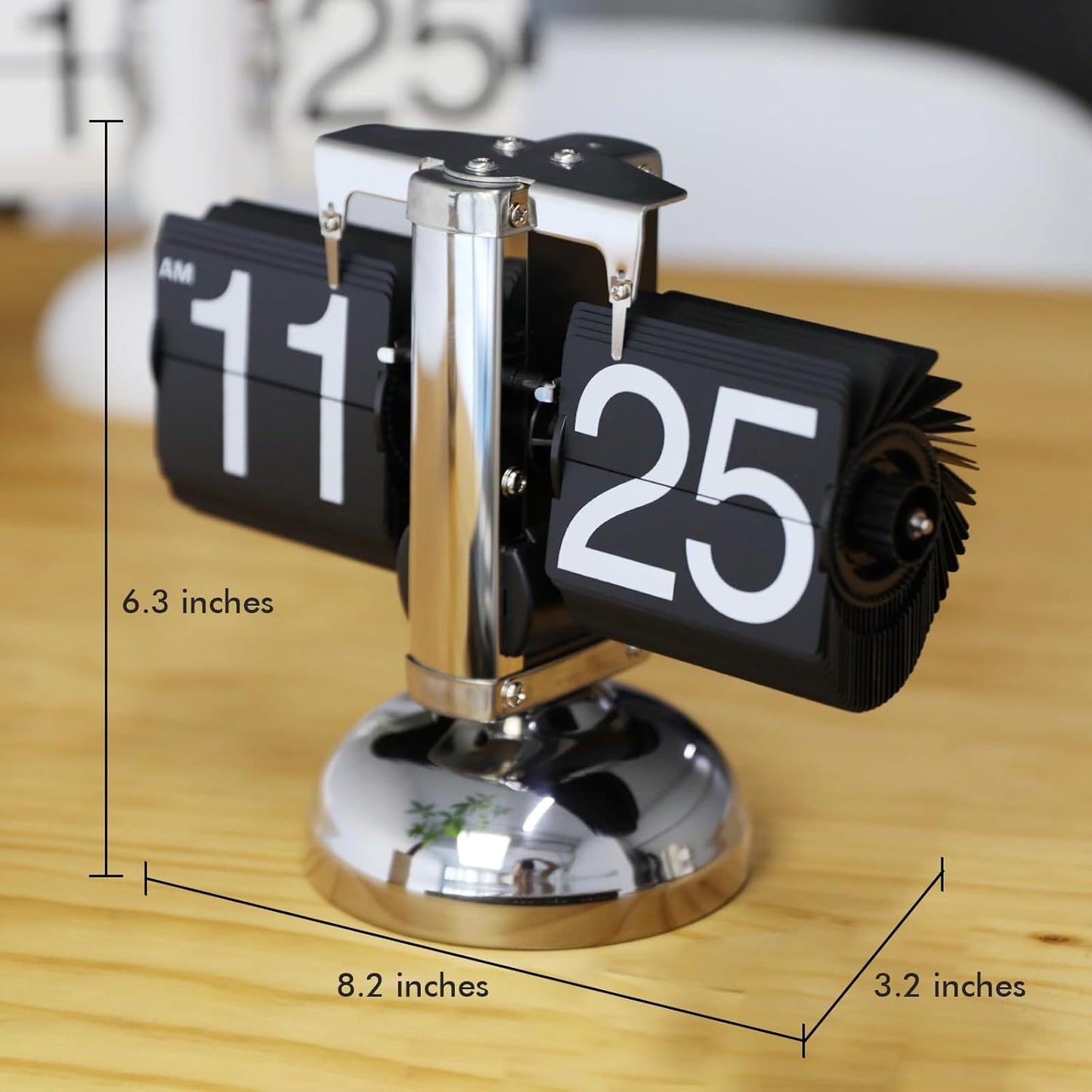 Reloj De Escritorio Con Pantalla Digital