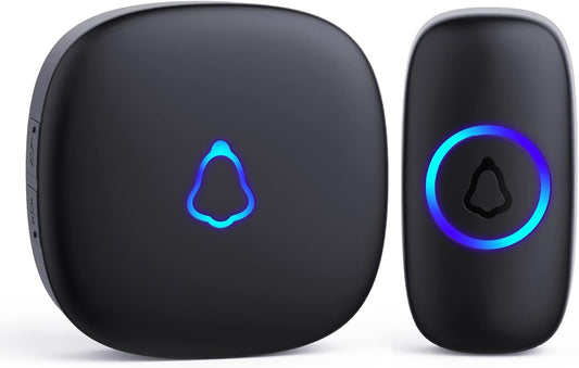 Timbre Inalámbrico Secrui LED De Colores 304M