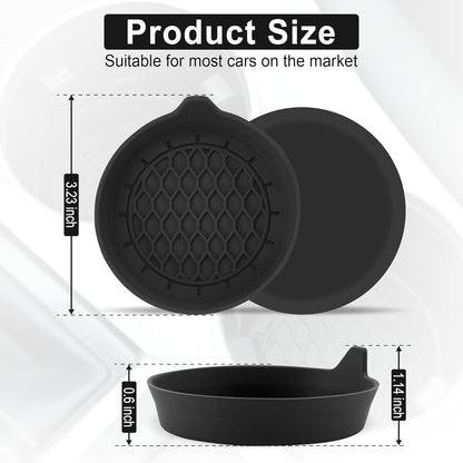 Posavasos Antideslizante De Silicona Para Coche