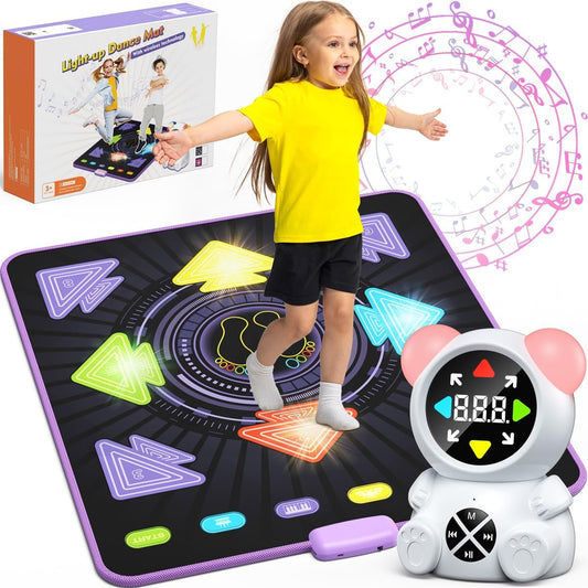 Tapete De Baile Recargable Para Niños Con Bluetooth 3+