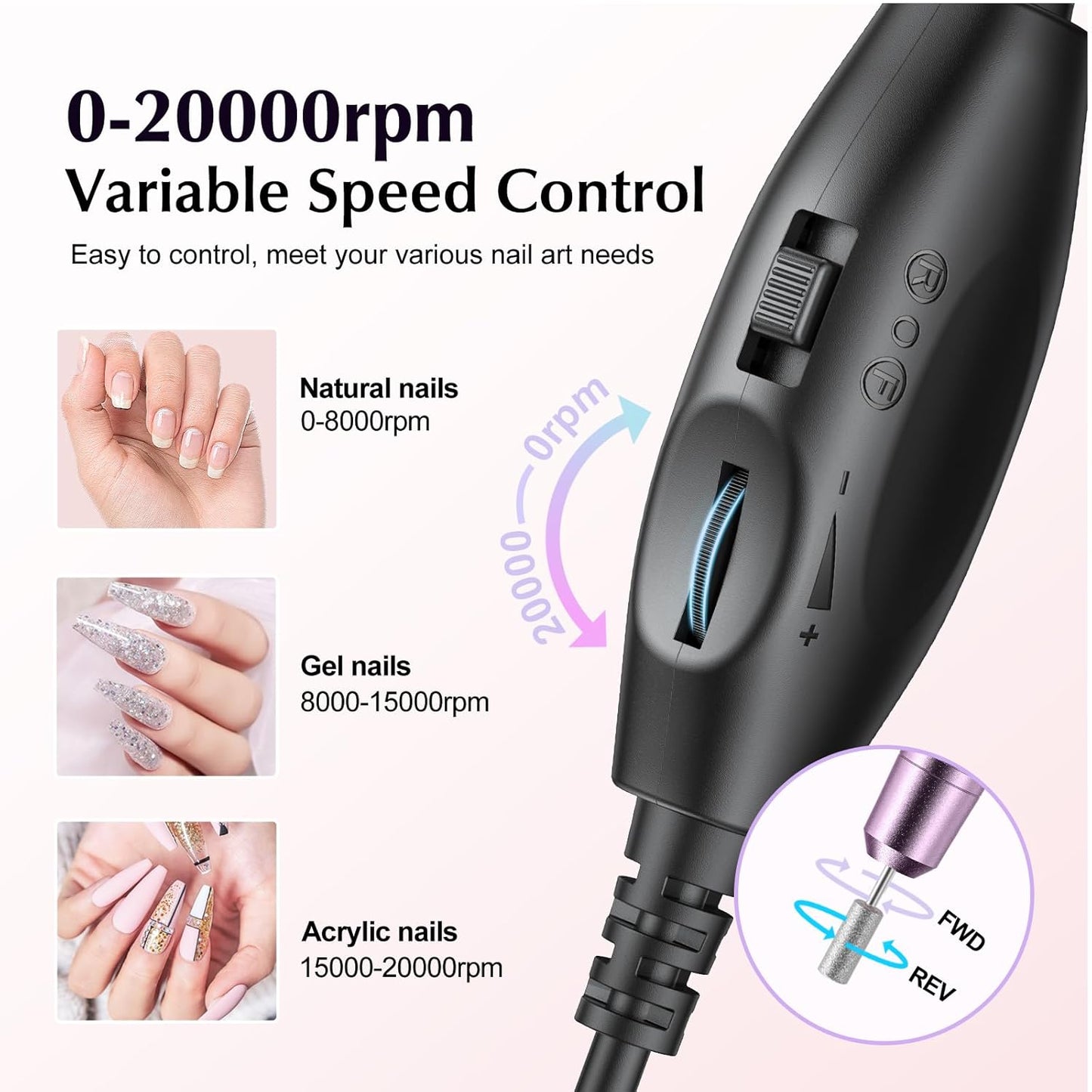 Drill Eléctrico Para Uñas Coslus