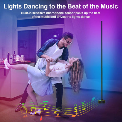 Lámpara LED RGB con Sincronización Musical