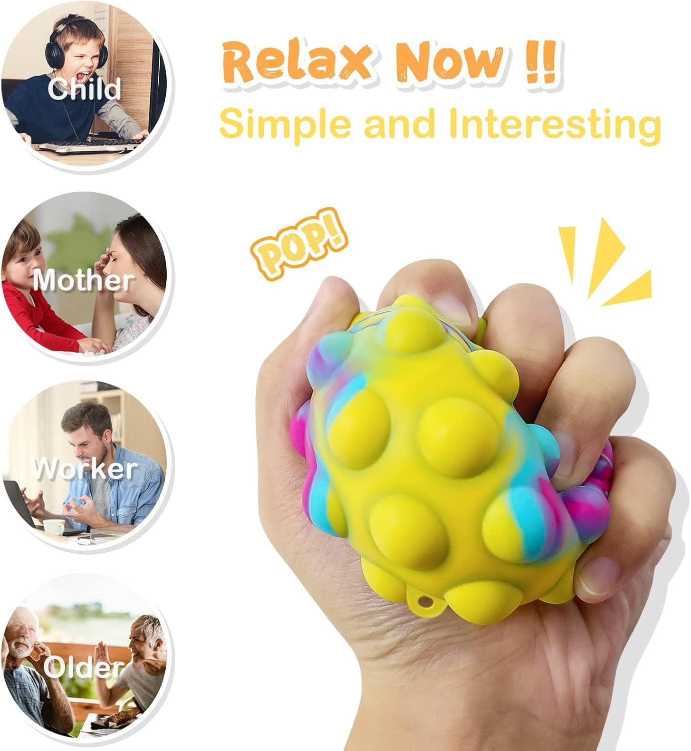 Juguetes Antiestrés 4 Pop Fidget