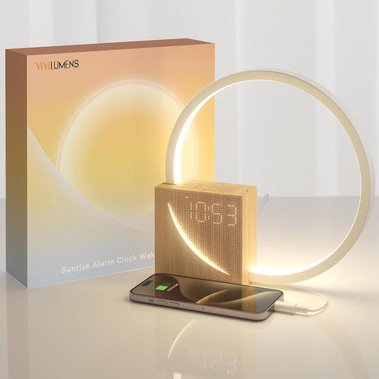 Reloj Despertador Con Luz De Amanecer