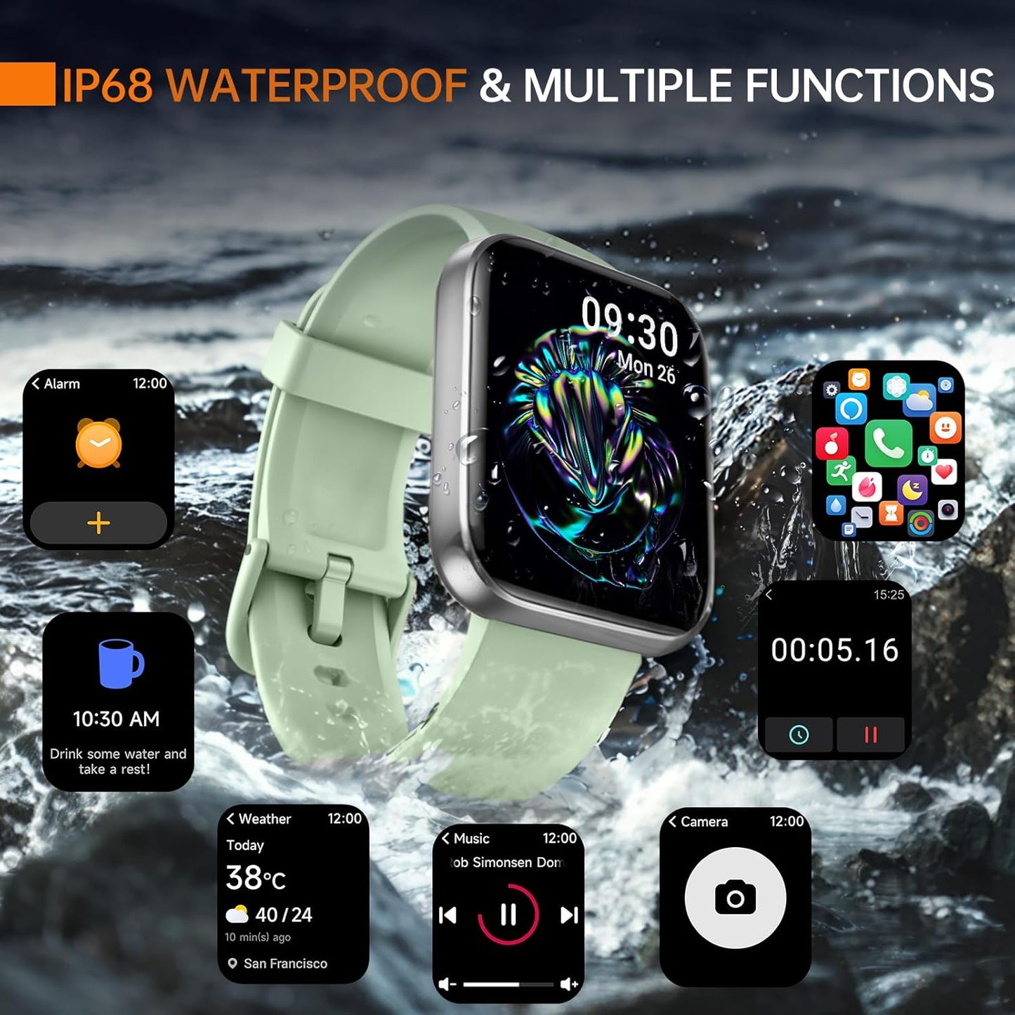 SmartWatch  Deportivo IP68