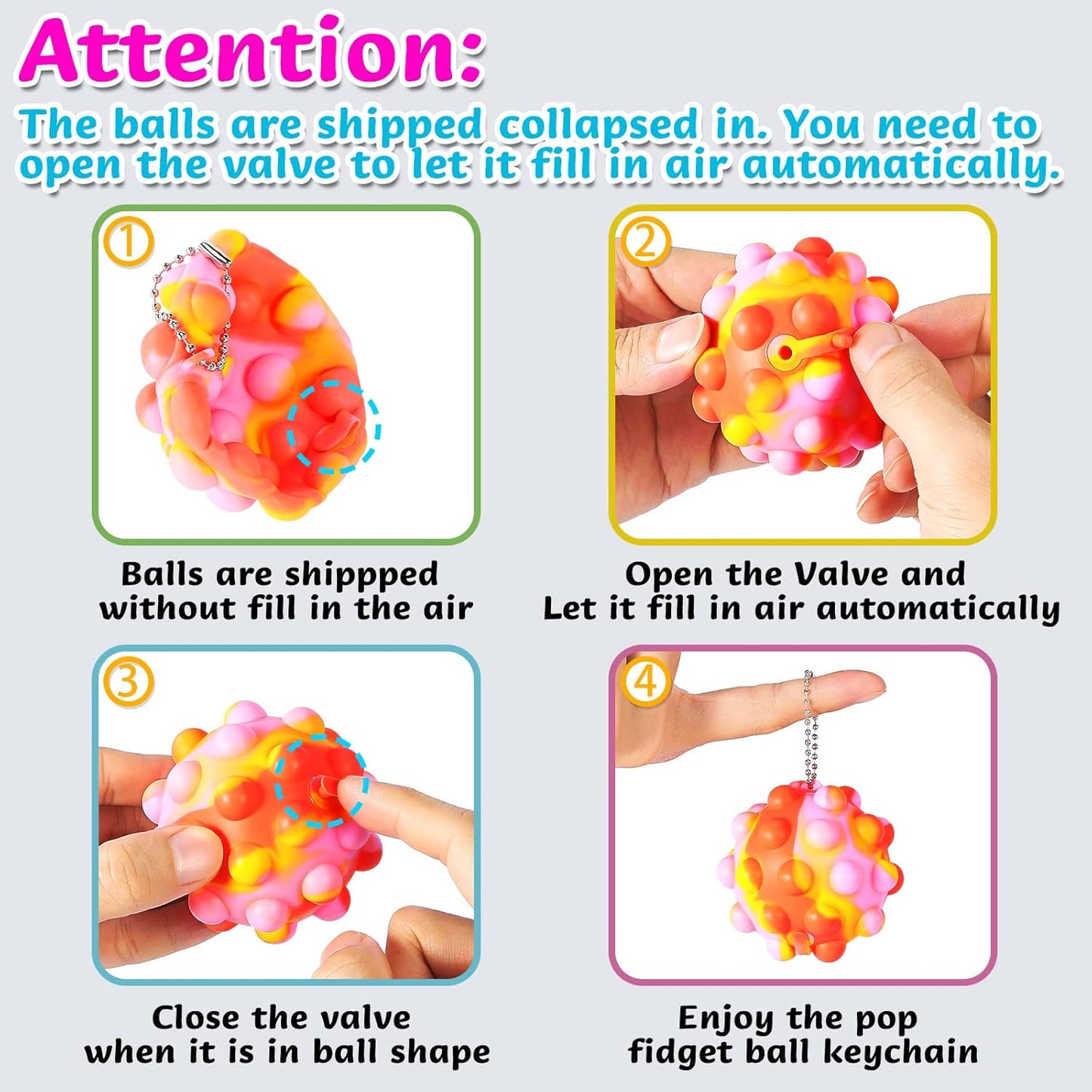Juguetes Antiestrés 4 Pop Fidget
