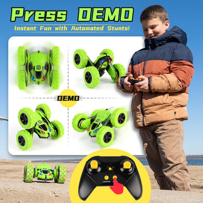 Coche Acrobático Threeking RC Giros De 360 Grados A Control Remoto