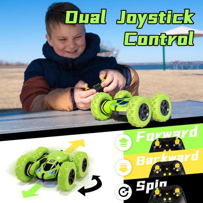 Coche Acrobático Threeking RC Giros De 360 Grados A Control Remoto