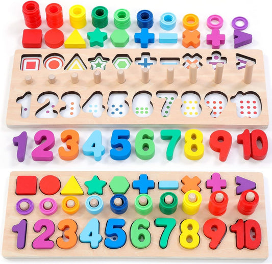 Juguetes Montessori De Madera Para Niños