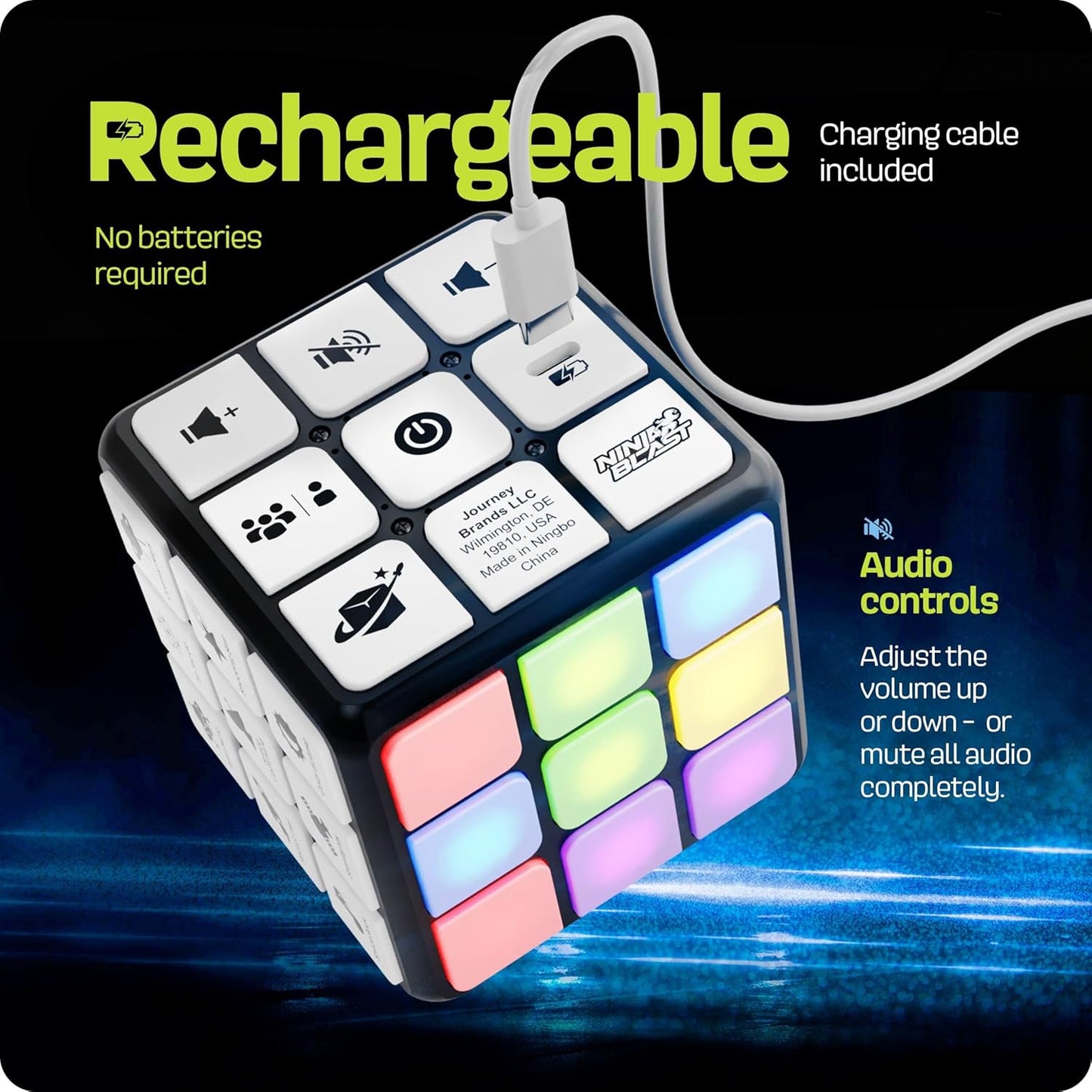 Cubo De Actividades Recargable